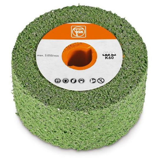 Fein 63721054010 Slipvals elastisk, hål 19 mm K60, 100 x 50 mm