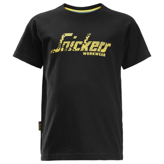Snickers 7510 T-shirt junior, svart 98/104