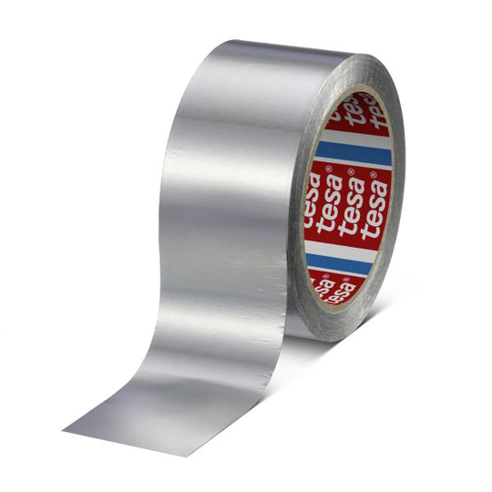 Tesa 60672 Aluminiumtejp 75µ, 50 m x 50 mm