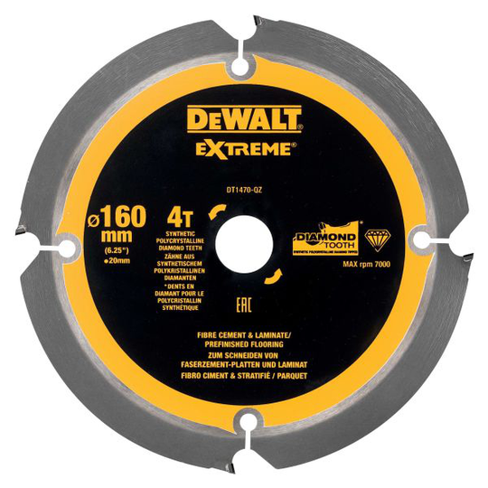 Dewalt DT1470-QZ Diamantkapskiva 160 x 20 mm, 4T