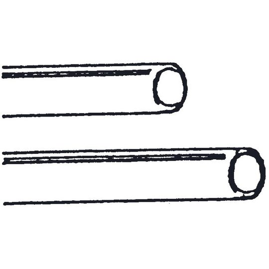 RÖR KROM 183CM ELFA