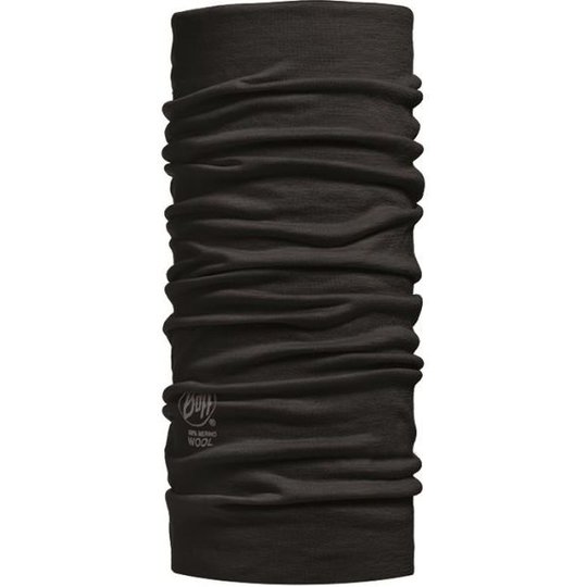 Buff Merino Wool Halsvärmare svart