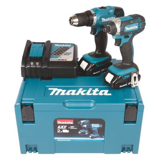 Makita DLX2141AJ Verktygspaket