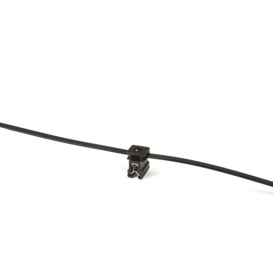 Hellermann Tyton T50ROSEC4A Buntband med kantclips, 500-pack