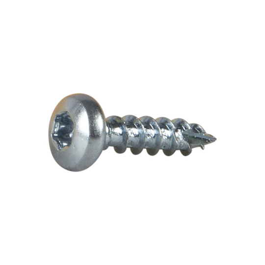 TRÄSKRUV ESSDRIVE KULLRIG SKALLE FZB 3X12MM | Beijerbygg Byggmaterial