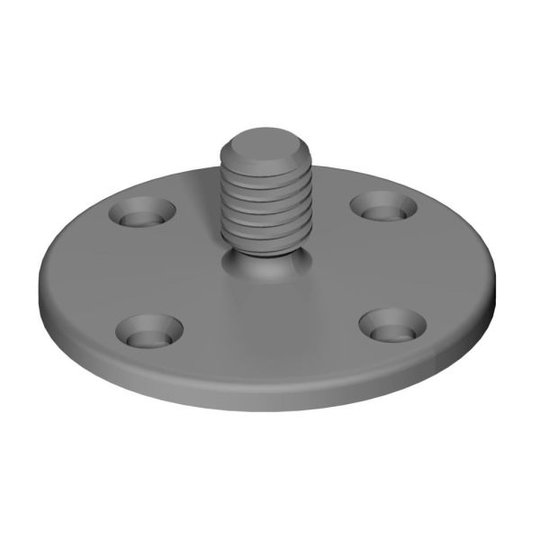 Obo Bettermann 5207258 Fotplatta för ledninghållare Ø40 mm
