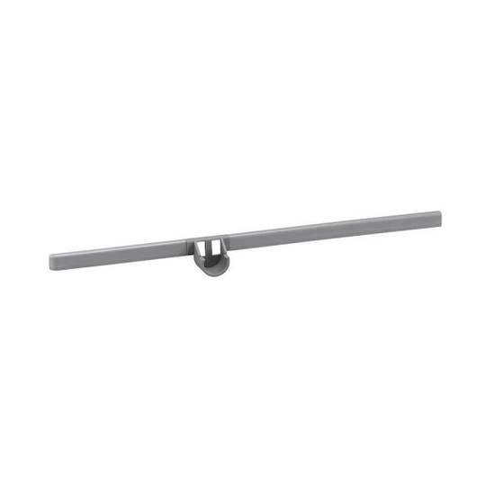 Elfa 480780 Konsoltäcklist platinum, 33x420x33 mm Höger