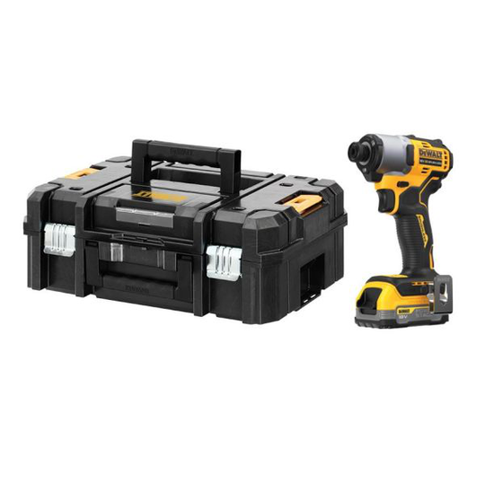 Dewalt DCF840E1T-XJ Slagskruvdragare med batteri, utan laddare
