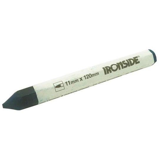 Ironside 100751 Färgkrita 11x120 mm, sexkantig, 12-pack Blå