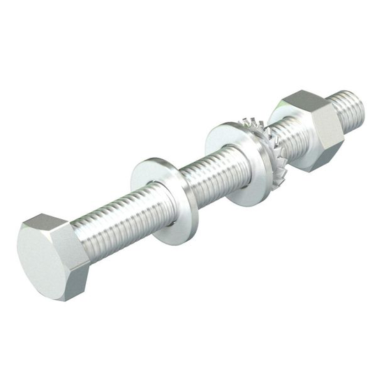 Obo Bettermann 6418248 Skruvsats M10x80 mm, 20-pack