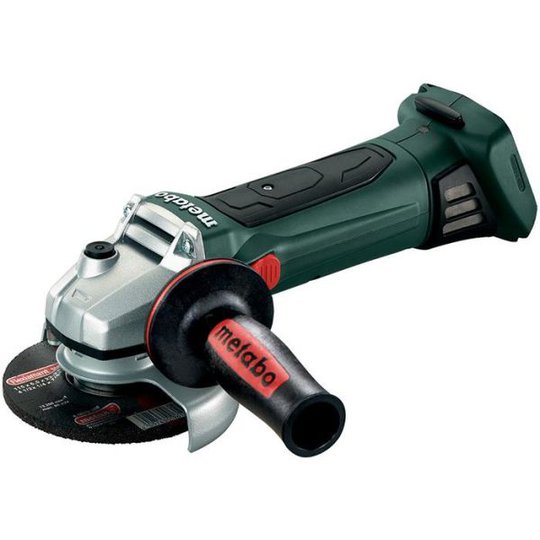 Metabo W 18 LTX 125 Quick Vinkelslip utan väska, batterier och laddare