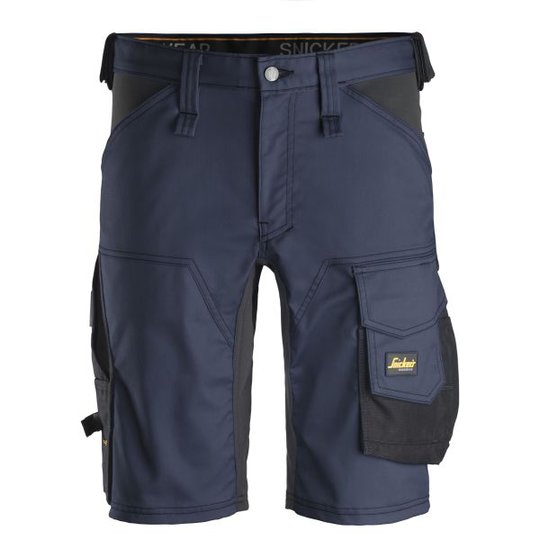 Snickers 6143 AllroundWork Arbetsshorts marinblå/svart 44