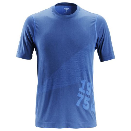 Snickers 2519 FlexiWork T-shirt blå XS