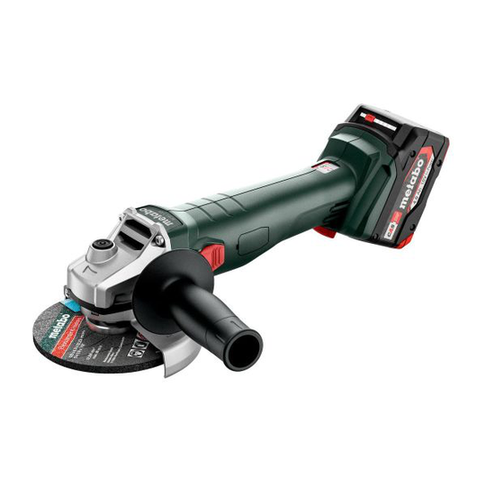 Metabo W 18 7-125 Vinkelslip med batteri och laddare