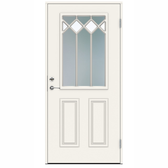 YTTERDÖRR CORELLI 10X21HÖ VIT | Beijerbygg Byggmaterial