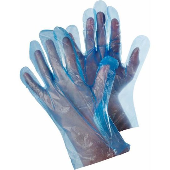 Tegera 555 Engångshandske NBR/Polyeten, 100-pack