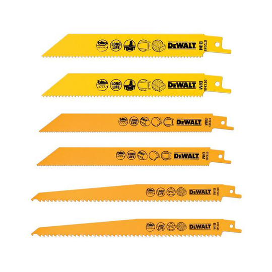 TIGERSÅGSBLAD SET 6DEL DT2444 | Beijerbygg Byggmaterial