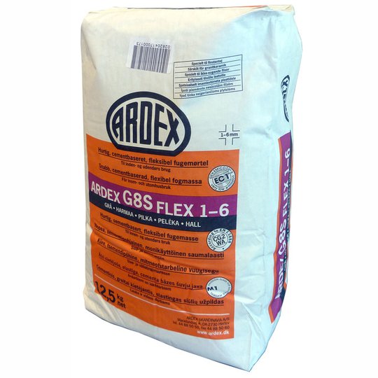 KAKELFOG G8S GRÅ 12,5KG