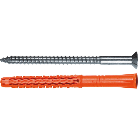 FASADPLUGG MQL UNIVERSAL FZB MED SKRUV 10-100 25ST | Beijerbygg Byggmaterial