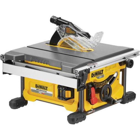 Dewalt DCS7485T2 XR FlexVolt Bordscirkelsåg med batterier och laddare