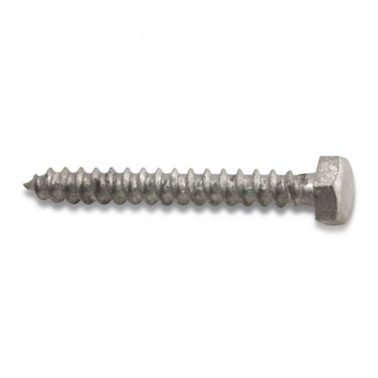 Heco 9605070 Sexkantsträskruv varmförzinkad, T6S 6 x 35 mm, 25-pack