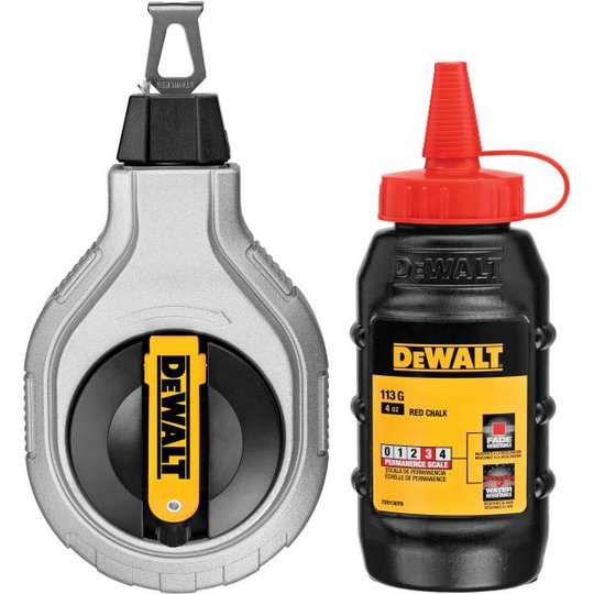 Dewalt DWHT47408-0 Snörslåset med röd krita