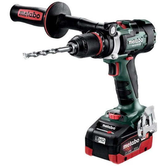 Metabo BS 18 LTX-3 BL I Borrskruvdragare med 5,5Ah batterier och laddare