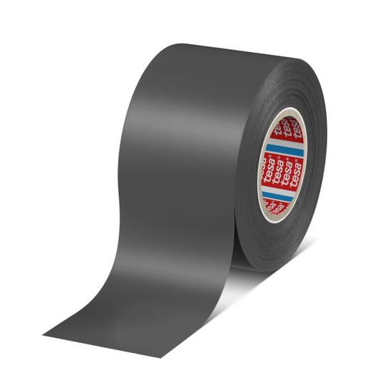 Tesa Tesaflex 4163 Isoleringstejp mjuk PVC grå, 33 m x 50 mm