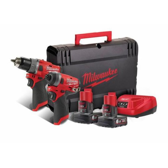 Milwaukee M12 FPP2A-602X Verktygspaket