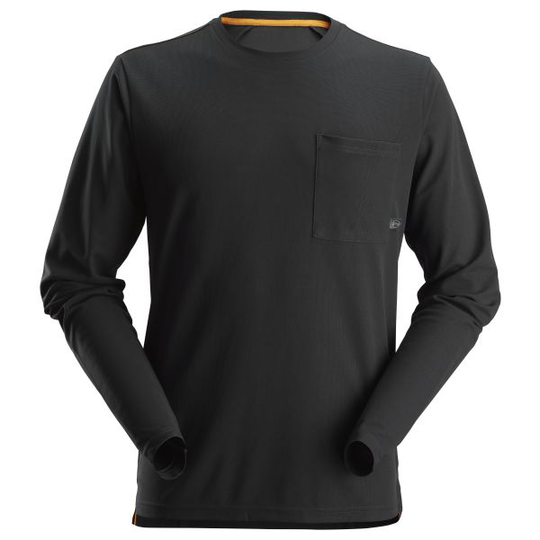 Snickers 2498 AllroundWork T-shirt långärmad, svart XS