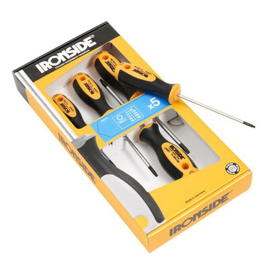 Ironside 120513 Skruvmejselsats 5 delar, torx