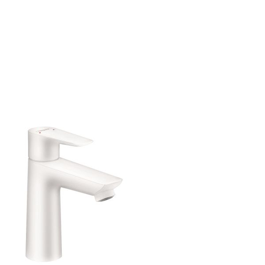 Hansgrohe Talis E 110 71712700 Tvättställsblandare utan lyftventil, mattvit