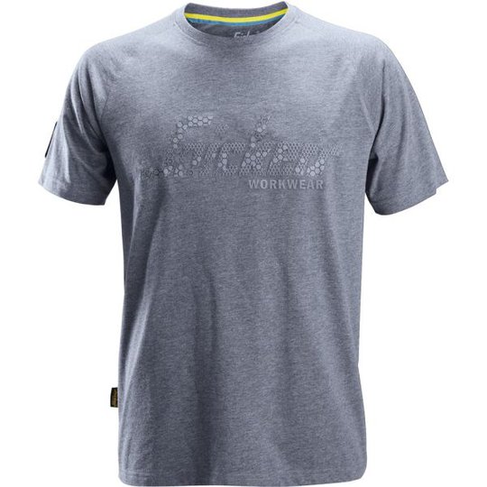 Snickers 2580 T-shirt gråblå, melerad XS