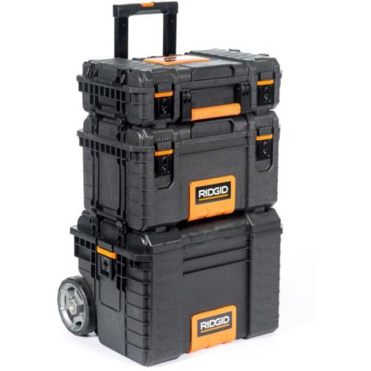 Ridgid 54358 Förvaringslåda med kärra, 3 delar