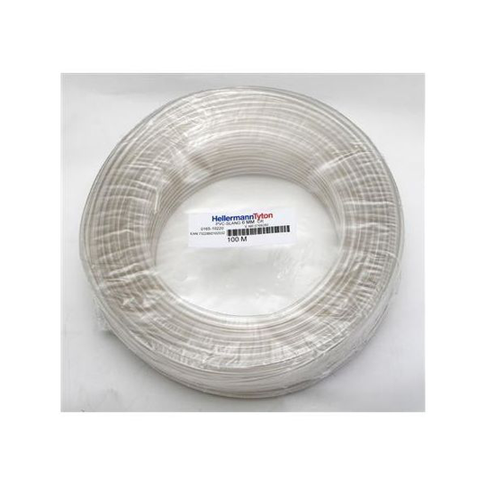 Hellermann Tyton 0165-10198 Isolerslang Ø4 mm x 100 m Transparent