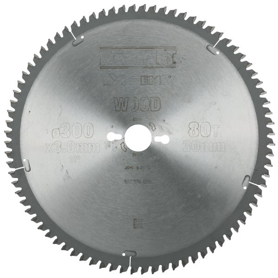 Dewalt DT4281-QZ Sågklinga 300 x 30 mm, 80T