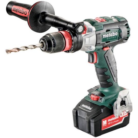 Metabo SB 18 LTX BL Q I Slagborrmaskin med 5,2Ah batterier och laddare