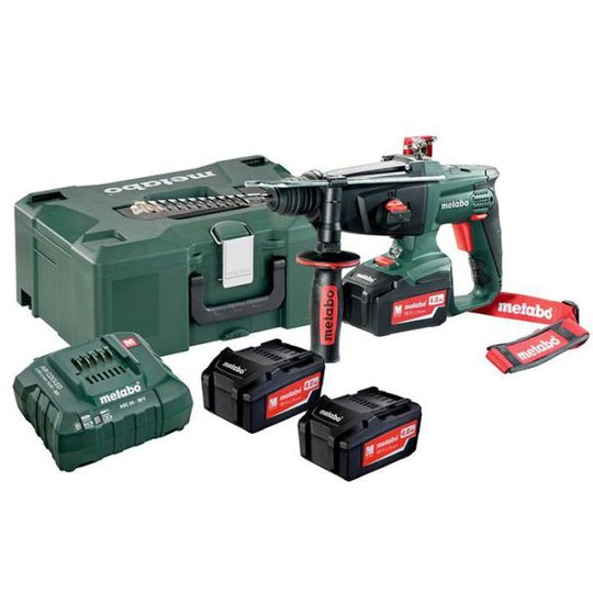 Metabo KHA 18 LTX SET Kombihammare med 4,0Ah batterier och laddare