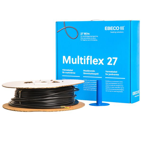 Ebeco Multiflex 27 Värmekabel 99 m, 2700W