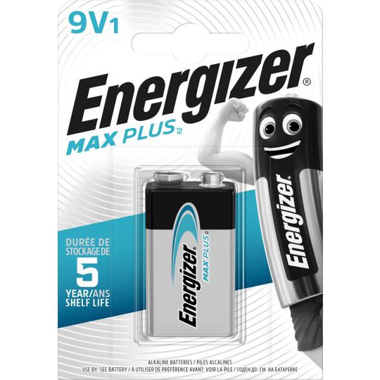 Energizer Max Plus Alkaliskt batteri 9 V