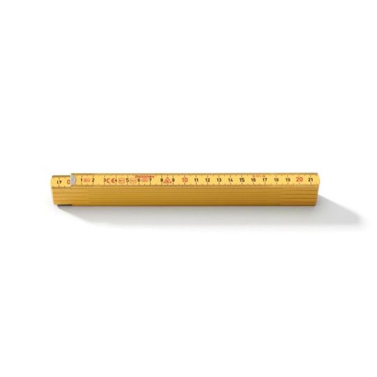 Hultafors GE 59-2-10 GU Meterstock 2 meter Gul