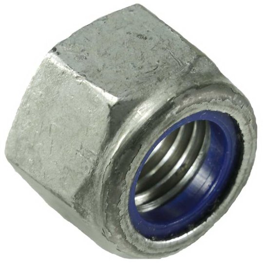 SWEBOLT 13112100 Låsmutter hög, FZV DIN 6924-8 M10, 100-pack