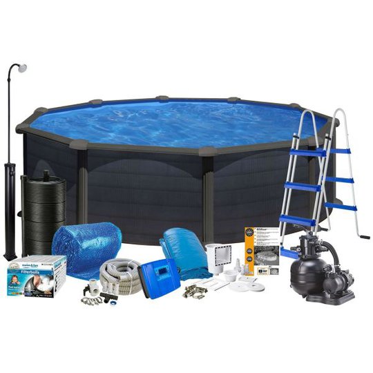 Swim & Fun 2731 Poolpaket Ø4,6 x 1,2 m, 17 455L