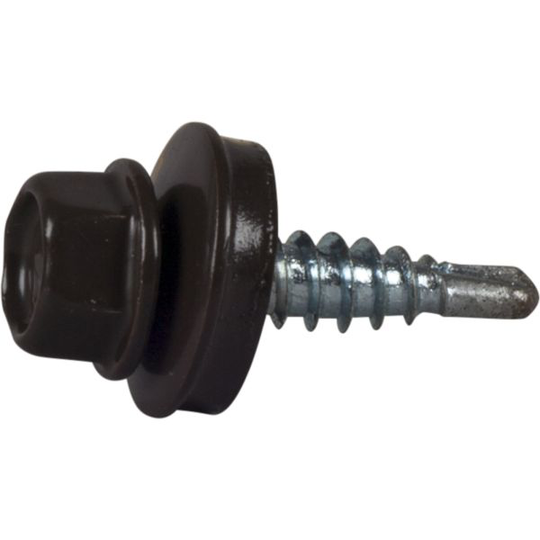ESSVE 64973 Farmarskruv 4,8 x 20 mm, borrspets, 250-pack RR32 (Mörkbrun)
