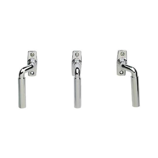 ASSA Fix 42 Fönsterhandtag 43 mm, förkromat Rak