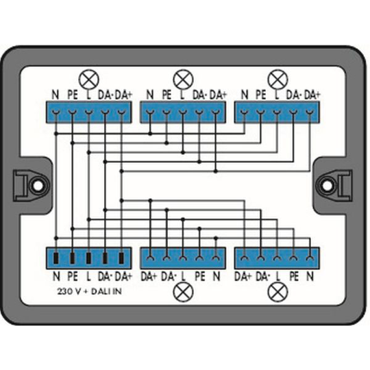 Wago 899-631/313-000 Fördelningsbox