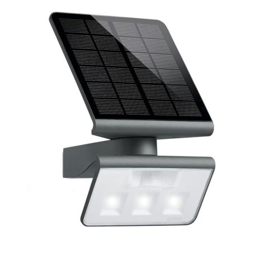 Steinel 9823 LED-strålkastare soldriven, vägg, svart