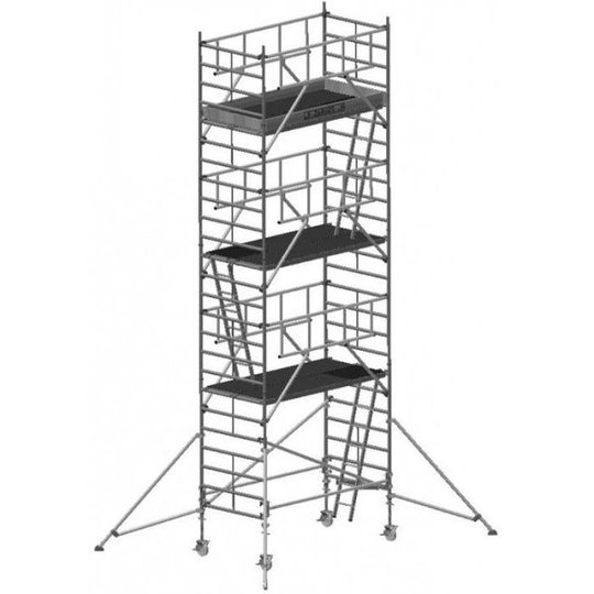 Zarges Z600 S-Plus Safetyställning 0,75x2,50x6,40 meter