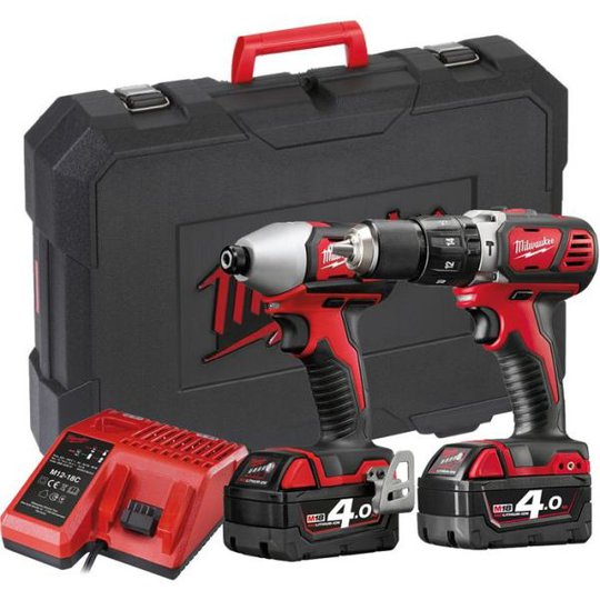 Milwaukee M18 BPP2C-402C Verktygspaket