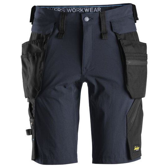 Snickers 6108 LiteWork Shorts marinblå/svart C44
